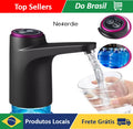 Garrafa de bomba elétrica, galão de água, 20 litros, dispensador recarregável usb premium (2 botões)-Neverdie Store