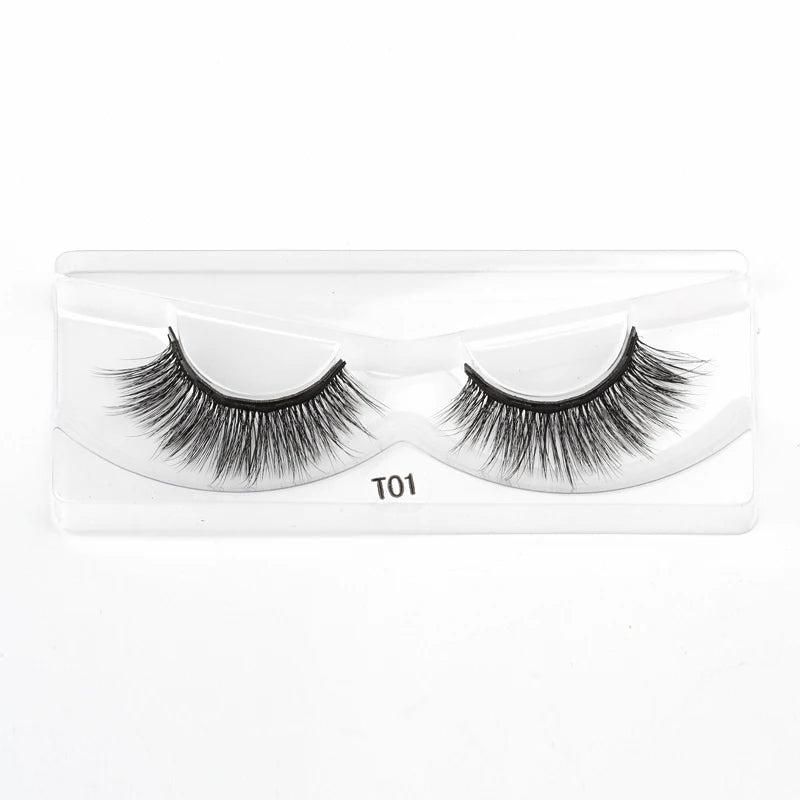 Cílios Magnéticos 3D Mink Eyelashes é perfeito para uma maquiagem natural e suave