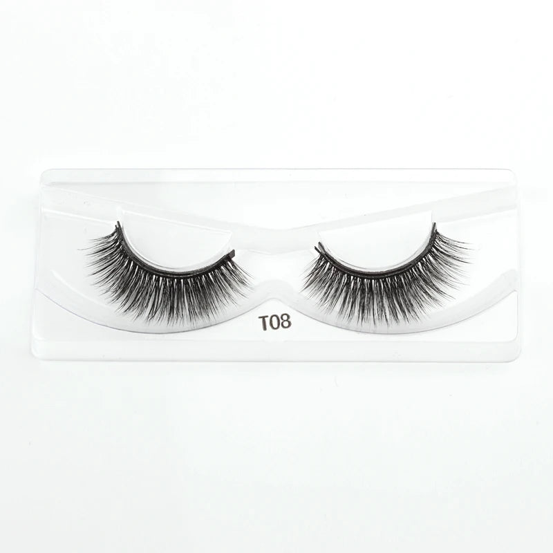 Cílios Magnéticos 3D Mink Eyelashes é perfeito para uma maquiagem natural e suave