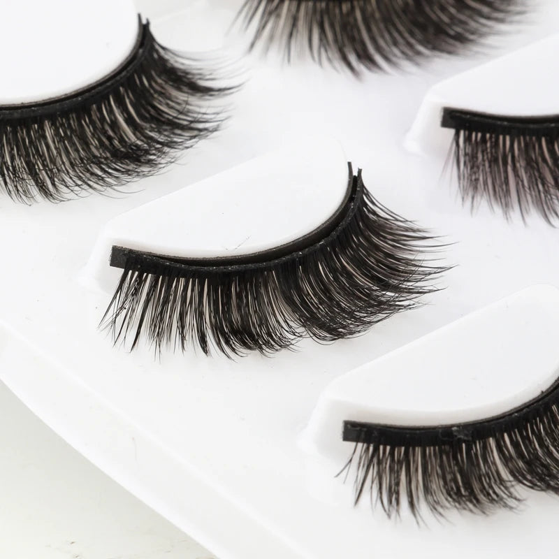 Cílios Magnéticos 3D Mink Eyelashes é perfeito para uma maquiagem natural e suave