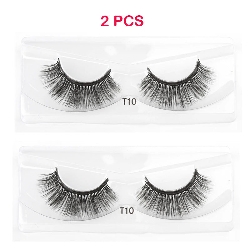 Cílios Magnéticos 3D Mink Eyelashes é perfeito para uma maquiagem natural e suave