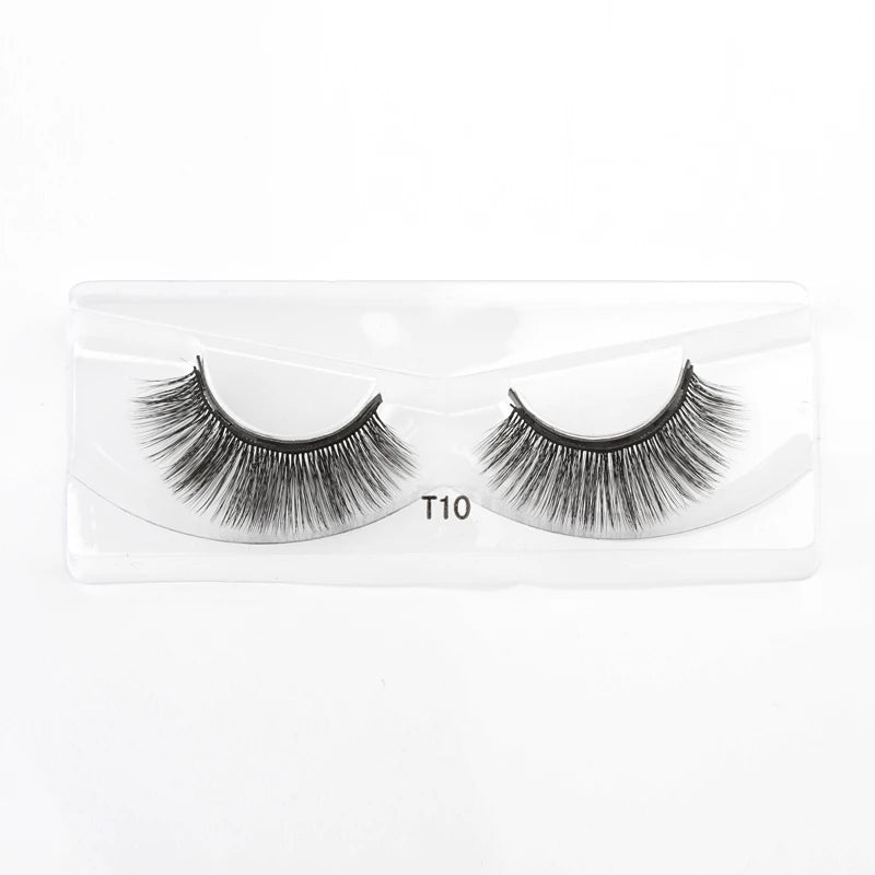 Cílios Magnéticos 3D Mink Eyelashes é perfeito para uma maquiagem natural e suave