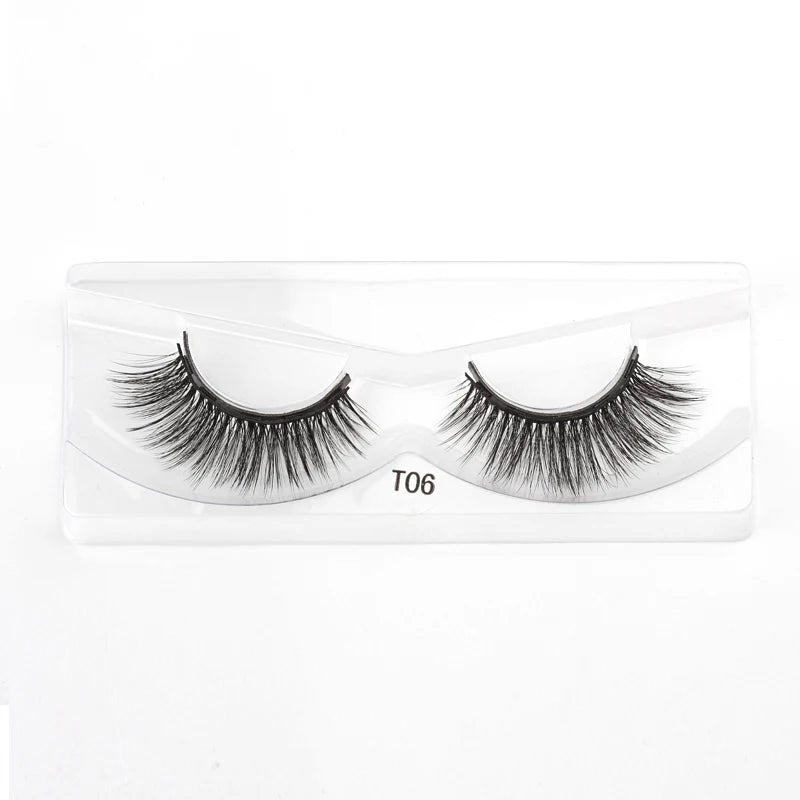 Cílios Magnéticos 3D Mink Eyelashes é perfeito para uma maquiagem natural e suave