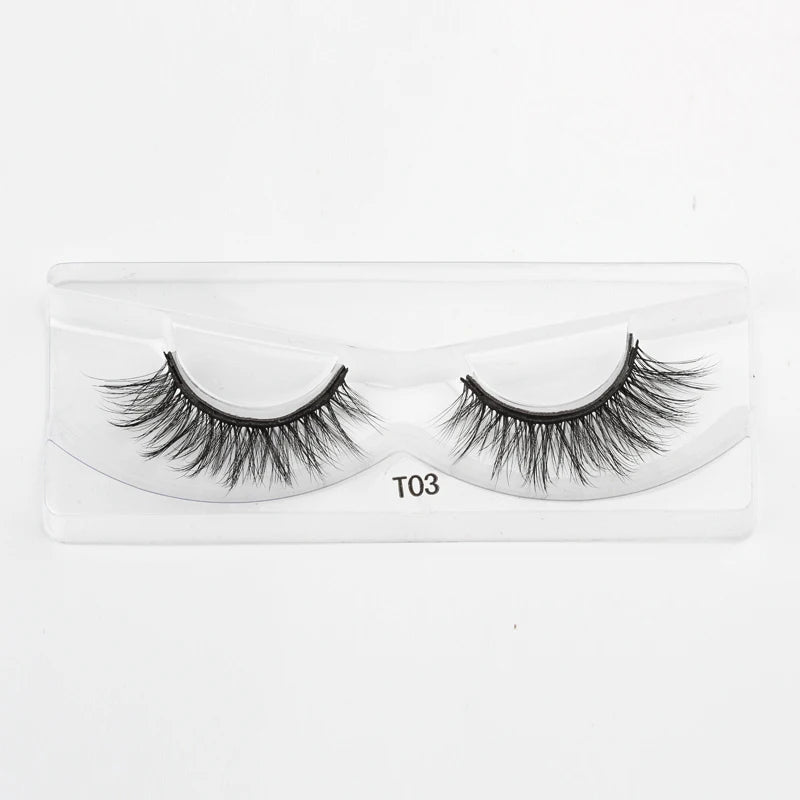 Cílios Magnéticos 3D Mink Eyelashes é perfeito para uma maquiagem natural e suave