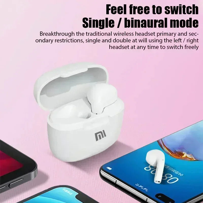 Xiaomi mini fones de ouvido sem fio bluetooth 5.3 tws controle toque esportes à prova dwaterproof água jogos