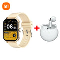 Xiaomi relógio inteligente feminino masculino senhora presente esporte relógios de fitness monitor freqüência cardíaca à prova dwaterproof água smartwatch para telefones android ios