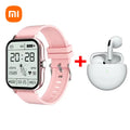 Xiaomi relógio inteligente feminino masculino senhora presente esporte relógios de fitness monitor freqüência cardíaca à prova dwaterproof água smartwatch para telefones android ios