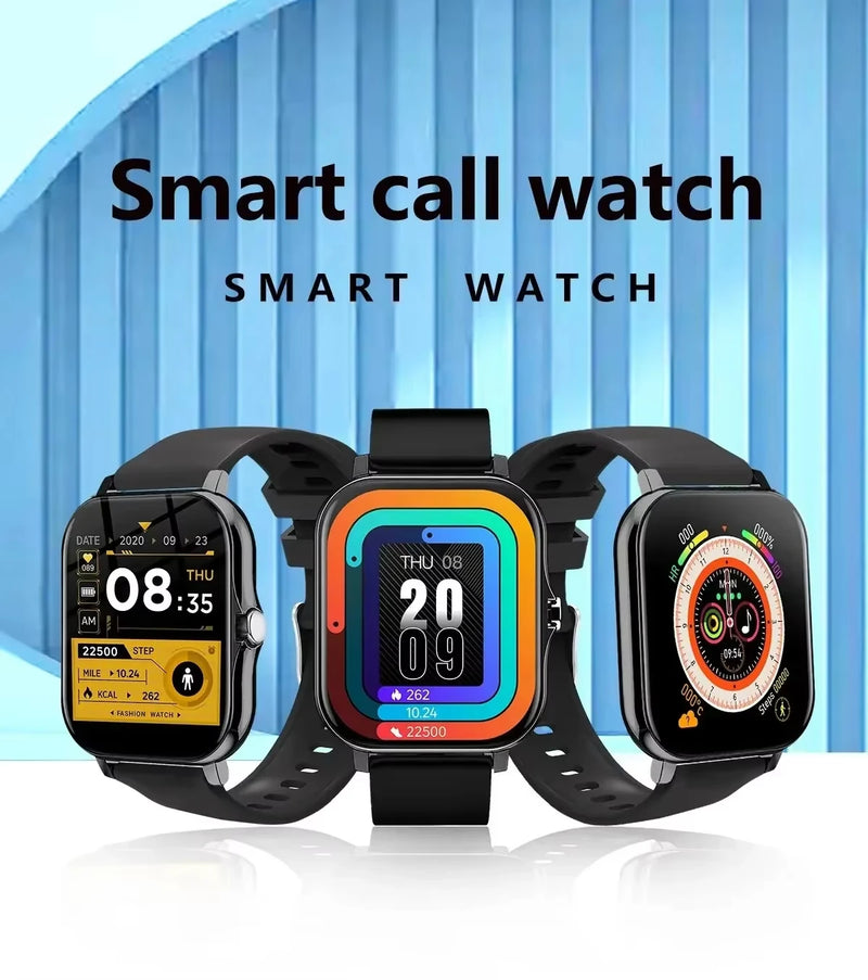 Xiaomi relógio inteligente feminino masculino senhora presente esporte relógios de fitness monitor freqüência cardíaca à prova dwaterproof água smartwatch para telefones android ios