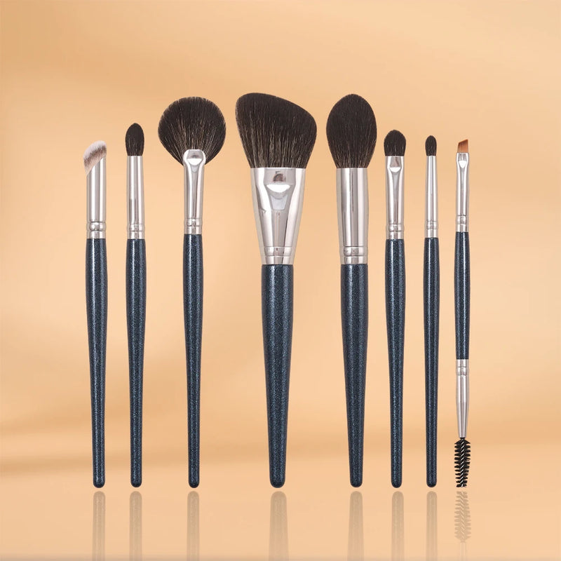 conjunto de pincéis 6-29 peças de alta qualidade deais para aplicar blush, corretivo, sombra, delineador, base, batom, pó, atrativos, bronzer, escultura, iluminador e sobrancelha.