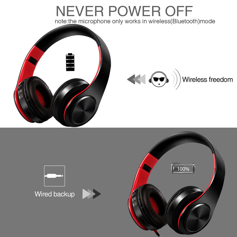 2025 atualização sem fio bluetooth fones de ouvido estéreo música esportes fone de ouvido com microfone para telefone inteligente tv pc tablet