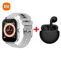 Xiaomi relógio inteligente feminino masculino senhora presente esporte relógios de fitness monitor freqüência cardíaca à prova dwaterproof água smartwatch para telefones android ios