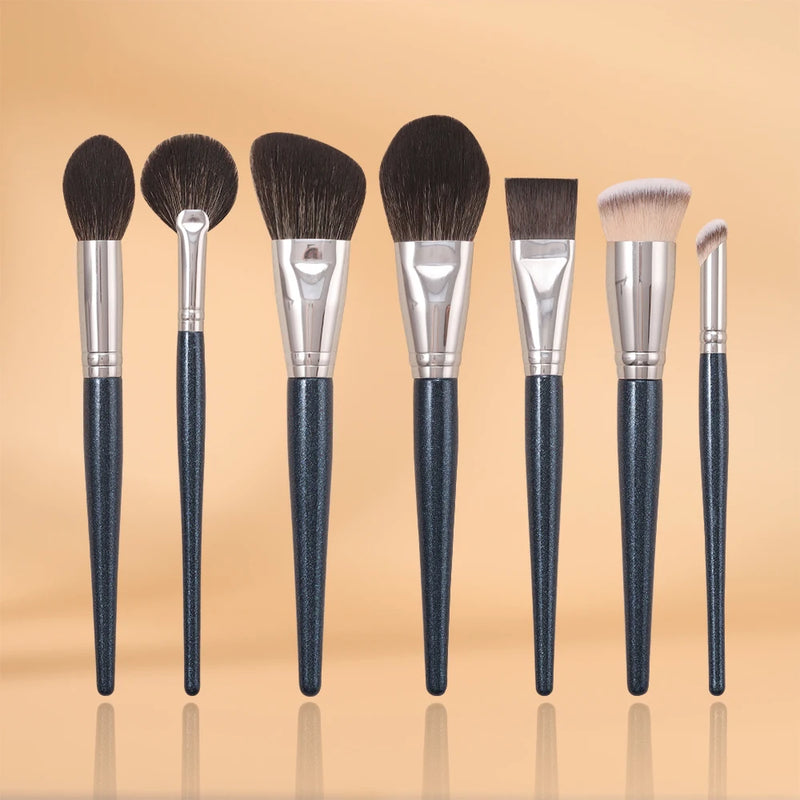 conjunto de pincéis 6-29 peças de alta qualidade deais para aplicar blush, corretivo, sombra, delineador, base, batom, pó, atrativos, bronzer, escultura, iluminador e sobrancelha.